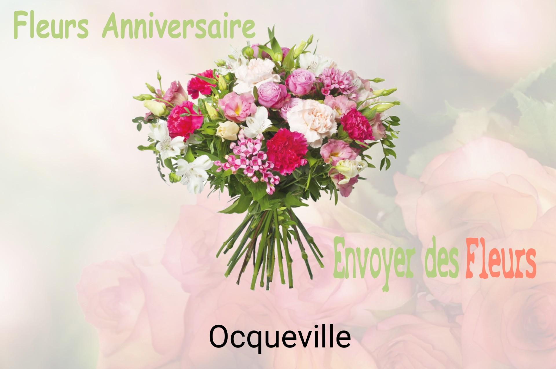 Bouquet de fleurs d’anniversaire livré à Ocqueville